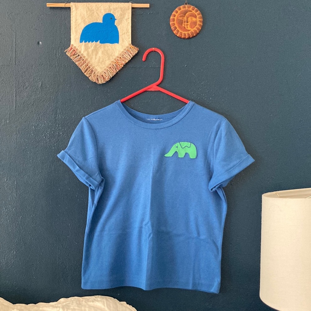 Vintage elephant patch tee